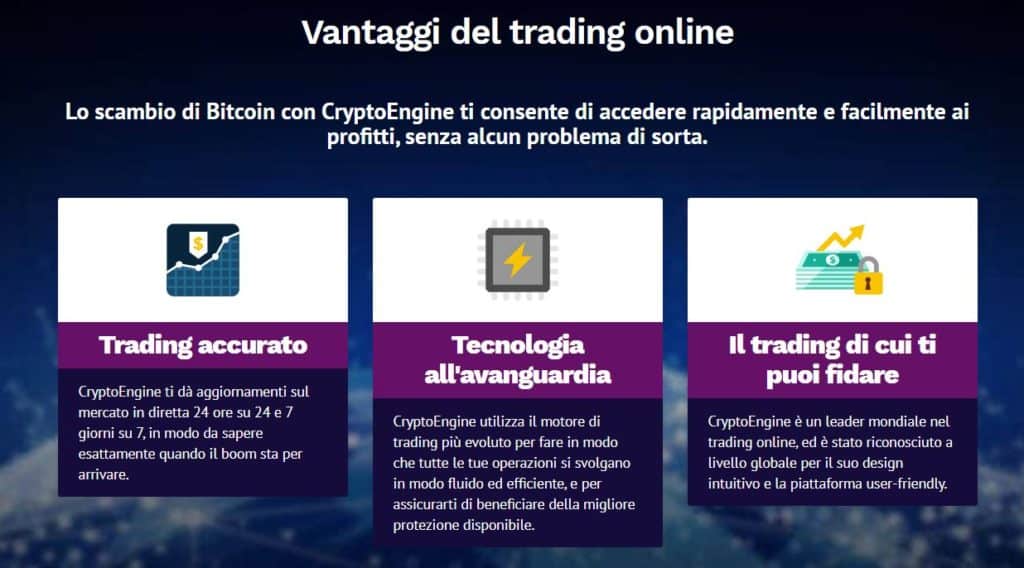 trading online Crypto Engine