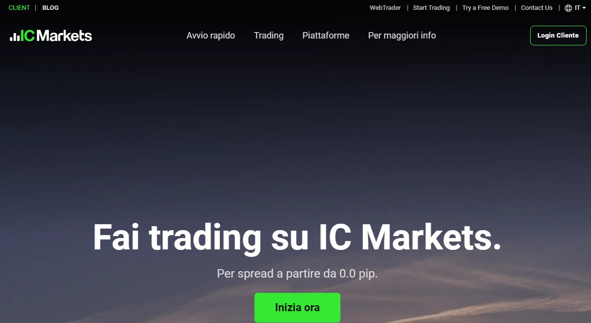 IC Markets sito
